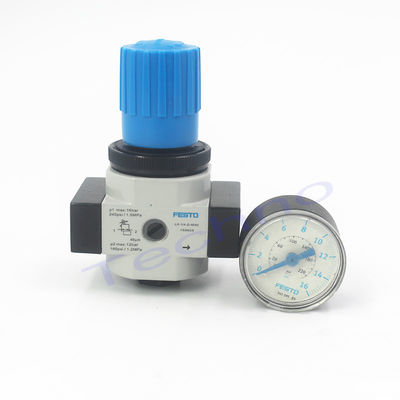 LR-1/4-D-MINI Pneumatic Filter Regulator Lubricator Metal FESTO Pressure Regulator