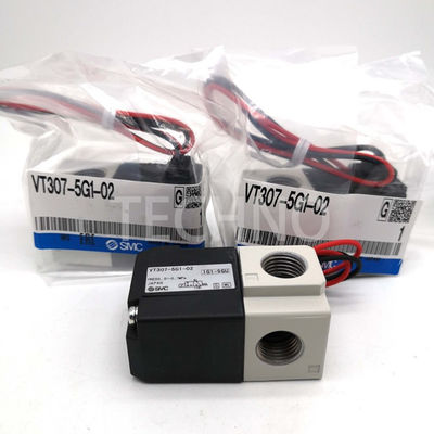VT307V-5G1-02 SMC Solenoid Valves Electromagnetic Valves SS316 Sertifikat CE