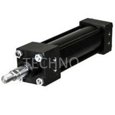 Silver Double Acting Hydraulic Cylinder TRH1.50MF1LT14X12.00 13 ~ 15mm Stroke