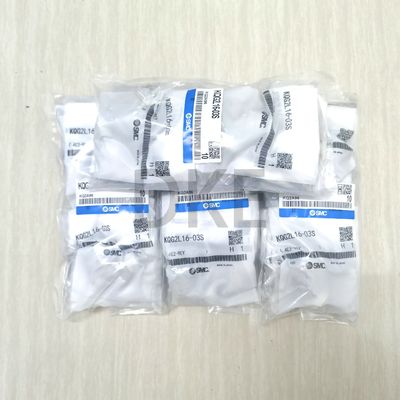 CE SMC KQG2L16-03S Fittings Selang Pneumatik Fluida Sambungan Berujung SS316