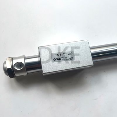 CY3B10TF-200 SMC Piston Pneumatic Cylinder Bor 10mm 200mm Presisi tinggi