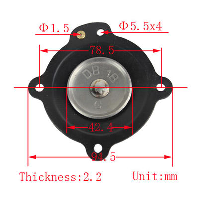 DB18/G Pengumpul debu Pulse Jet Valve Diaphragm VNP208 VEM208 VNP308 VEM308