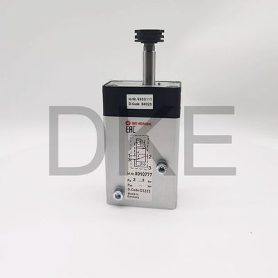 8010750 8010777 Kumparan Berpenggerak Solenoid Tidak Langsung Ukuran Port G1/4 5 Port 1 -10 Bar