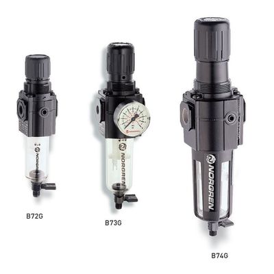 Excelon B74G Seri Filter / Regulator, 3/4 "PTF Port, Meringankan, 40um