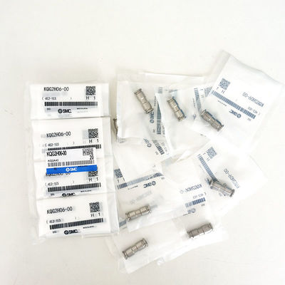 SMC KQG2H06-00 Pneumatic Pipe Fittings Plugs ODM Tekanan 0-1mpa