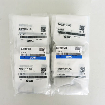 Konektor Lurus Pneumatik SMC KQG2H12-00, SUS316,0-1Mpa