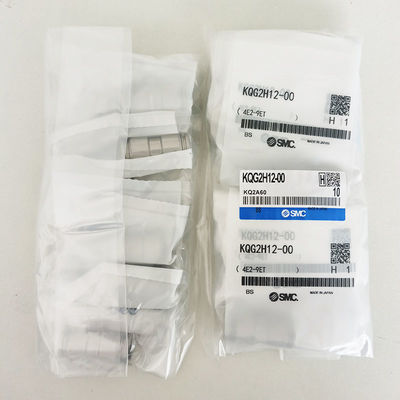 Konektor Lurus Pneumatik SMC KQG2H12-00, SUS316,0-1Mpa