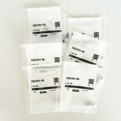KQG2H04-M5 Push To Connect Fittings With Thread Sealant SS316 (Push To Connect Fittings With Thread Sealer SS316)