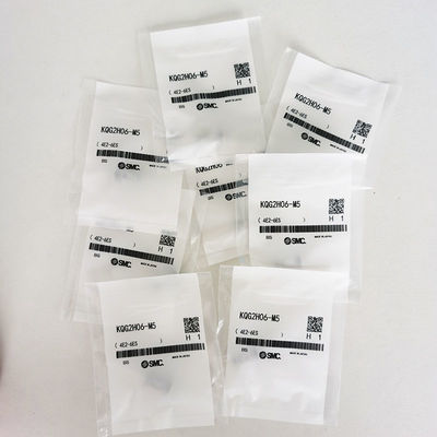 KQG2H06-M5 Konektor Pria Tekan untuk Menghubungkan Fittings dengan Thread Sealant, SS316