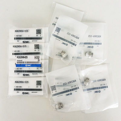 KQG2H06-02S Male Connector Push to Connect Fittings with Thread Sealer,SS316