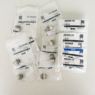 SMC Pneumatic Pipe Connectors KQG2H08-03S,SUS316,tekanan 0-1mpa
