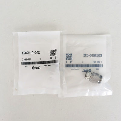 KQG2H10-02S Konektor Pria Dorong Untuk Menghubungkan Fittings Dengan Sealant Thread, SS316