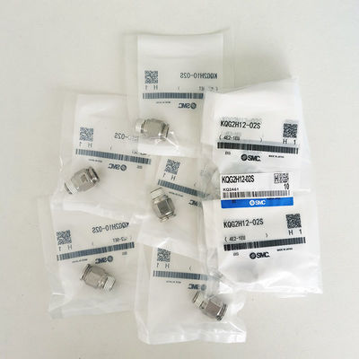 KQG2H10-02S Konektor Pria Dorong Untuk Menghubungkan Fittings Dengan Sealant Thread, SS316