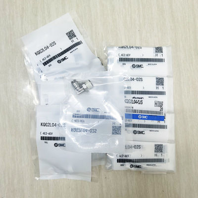 KQG2L04-02S Dorong Untuk Menghubungkan Fittings Pneumatik Bebas Grease 1.0 MPa