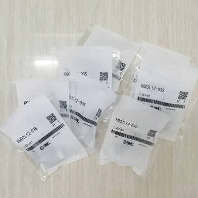 KQG2L12-03S Fittings pipa pneumatik siku lurus -100kPa hingga 1MPa