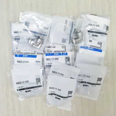 KQG2L12-03S Fittings pipa pneumatik siku lurus -100kPa hingga 1MPa