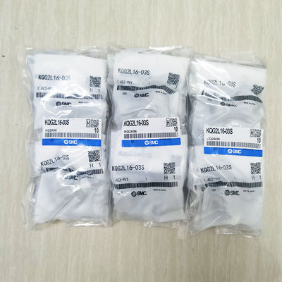 KQG2L16-03S Tekan Untuk Menghubungkan Fittings Pneumatik Bebas Grease 3MPa