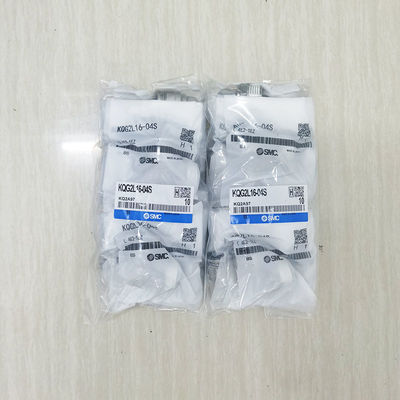 SMC L-Bentuk Threaded Gas Pipe Joint KQG2L16-04S SS316