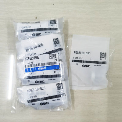 SMC Original KQG2L10-03S Baja tahan karat 316 sendi siku