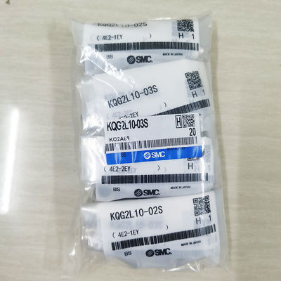 SMC Original KQG2L10-03S Baja tahan karat 316 sendi siku