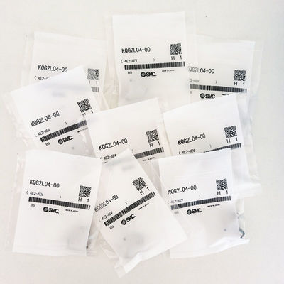 SMC KQG2L04-00 Fittings Pneumatic One Touch OEM Untuk Industri Aerospace