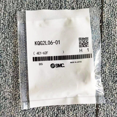 Konektor Kelengkapan Selang Pneumatik KQG2L06-01, 3,0 MPa, SS316