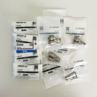 SMC KQG2U08-00 Plug Pneumatic Hose Fittings ODM Dengan Sealant