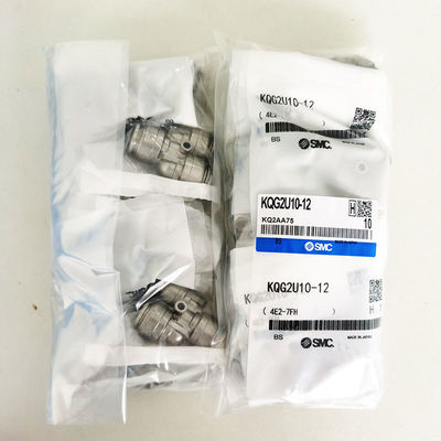 SMC KQG2U10-12 12mm Fittings Pneumatic Threaded Connection Untuk Tabung Udara