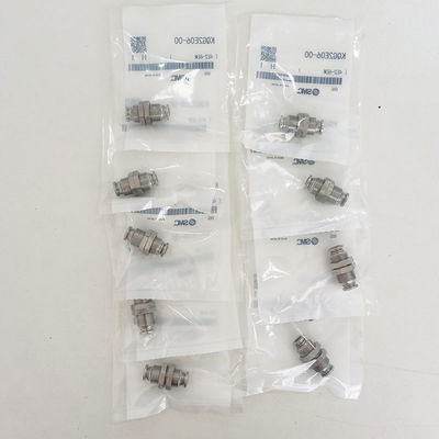 Perlengkapan Union Bulkhead KQG2E06-00 SS316 One-Touch Pipe Fitting Seri KQG
