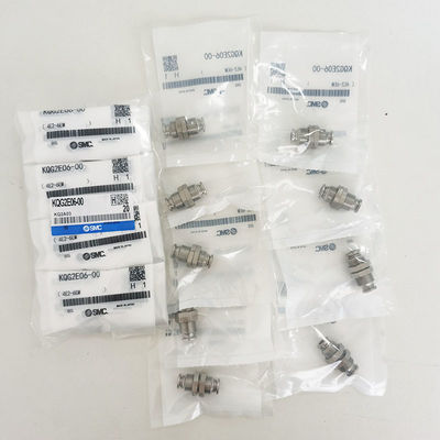 Perlengkapan Union Bulkhead KQG2E06-00 SS316 One-Touch Pipe Fitting Seri KQG