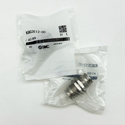 SMC KQG2E12-00 Fitting Sus Bulkhead Union Termostabilitas