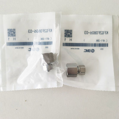SMC KFG2F0806-03 SS316 Insertion Pipe Fitting Union Wanita