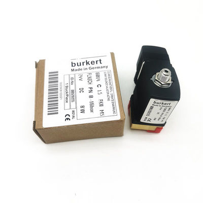 IP65 Berkualitas Burkert 00126155 6014 Solenoid Valve 24V DC Voltage