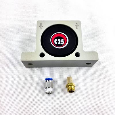 K25 Pneumatic Vibrators 7300-35000 RPM Kekuatan Hingga 150.C Rust Proof Aluminium Media