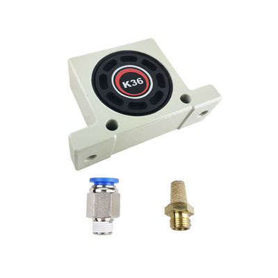 K36 Ball Vibrator Rust Proof Aluminium Pneumatic Vibrator Dengan Frekuensi Dan Variable Centrifugal Force
