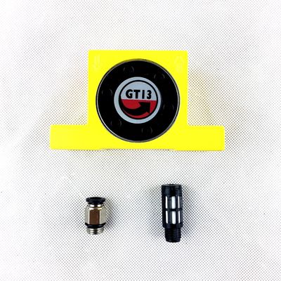 GT13 Air Turbin Pneumatic Vibrator Dengan kekuatan sentrifugal yang kuat 130 hingga 12000 N suhu