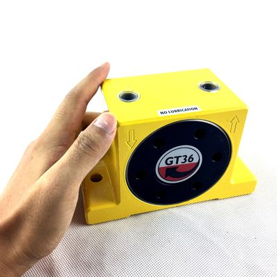 Pneumatic Turbine Vibrator GT36 Dengan 6000 Untuk 46000 RPM Range Low Noise Output