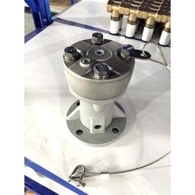 SK100 Aluminium Alloy Pneumatic Vibrators Impact Force Konsumsi Udara 0,028 L/Time