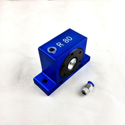 R80 Pneumatic Roller Vibrator yang kuat dengan kekuatan sentrifugal hingga 12500N