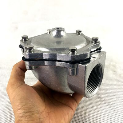 Ukuran pipa G1 1/2 G353A045 ASCO Pulse Jet Valves Untuk 0-8 5 Bar ukuran lubang 52 Threaded Body TPE/CR Diafragma