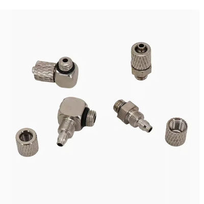 SMC Type Cylinder Micro Quick Twist Connector / Fittings Pneumatik