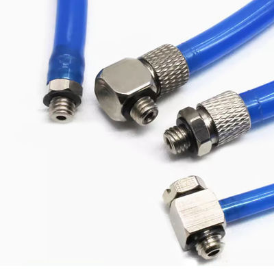 SMC Type Cylinder Micro Quick Twist Connector / Fittings Pneumatik