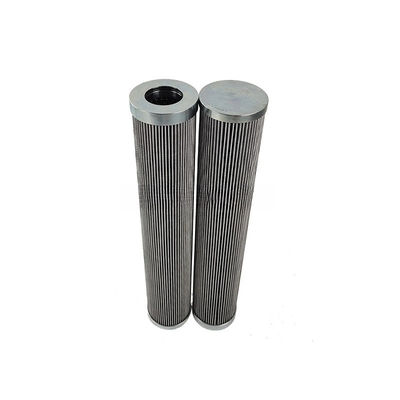 Vickers Filter V6021V2C01 Serat kaca elemen filter minyak hidrolik dengan stainless steel Wire Inner Mesh