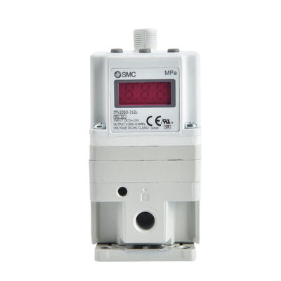 SMC ITV1030-313 katup pneumatik Port Ukuran 3/8 1000 Tipe DC24V DC0~10V Output analog DC1~5V
