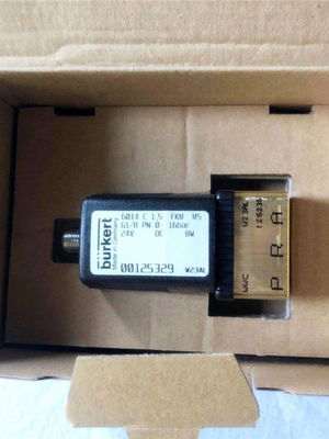 Burkert 00125329 3/2 Way Solenoid Valve 16 Bar 24v Biasanya tertutup G1/8
