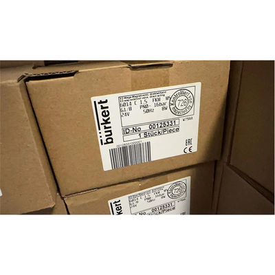 Baru 00125331 G1/8 Burkert katup solenoid 24vdc