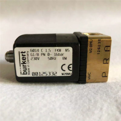 Burkert IP65 Nomor AC230V Solenoid Plunger Valve 00125332