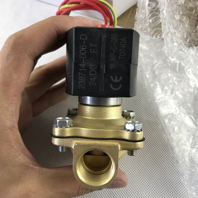 ASCO EF8210G003 120/60AC 2-Way Brass 3/4 Dalam Solenoid Valve Biasanya Ditutup Layanan Umum