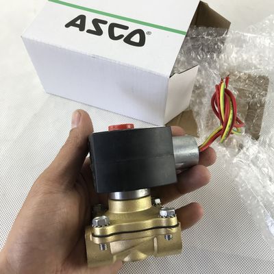 ASCO EF8210G003 120/60AC 2-Way Brass 3/4 Dalam Solenoid Valve Biasanya Ditutup Layanan Umum