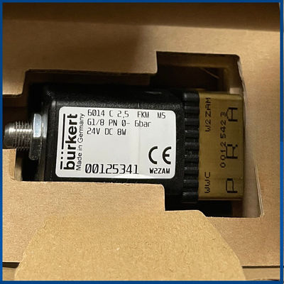 00125341 Burkert, Katup Plunger Aksi Langsung 3/2 Arah